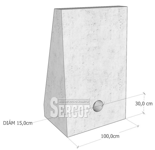 Muro Subdren diam 15 - Imagen 2
