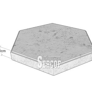 Pastelon hexagonal