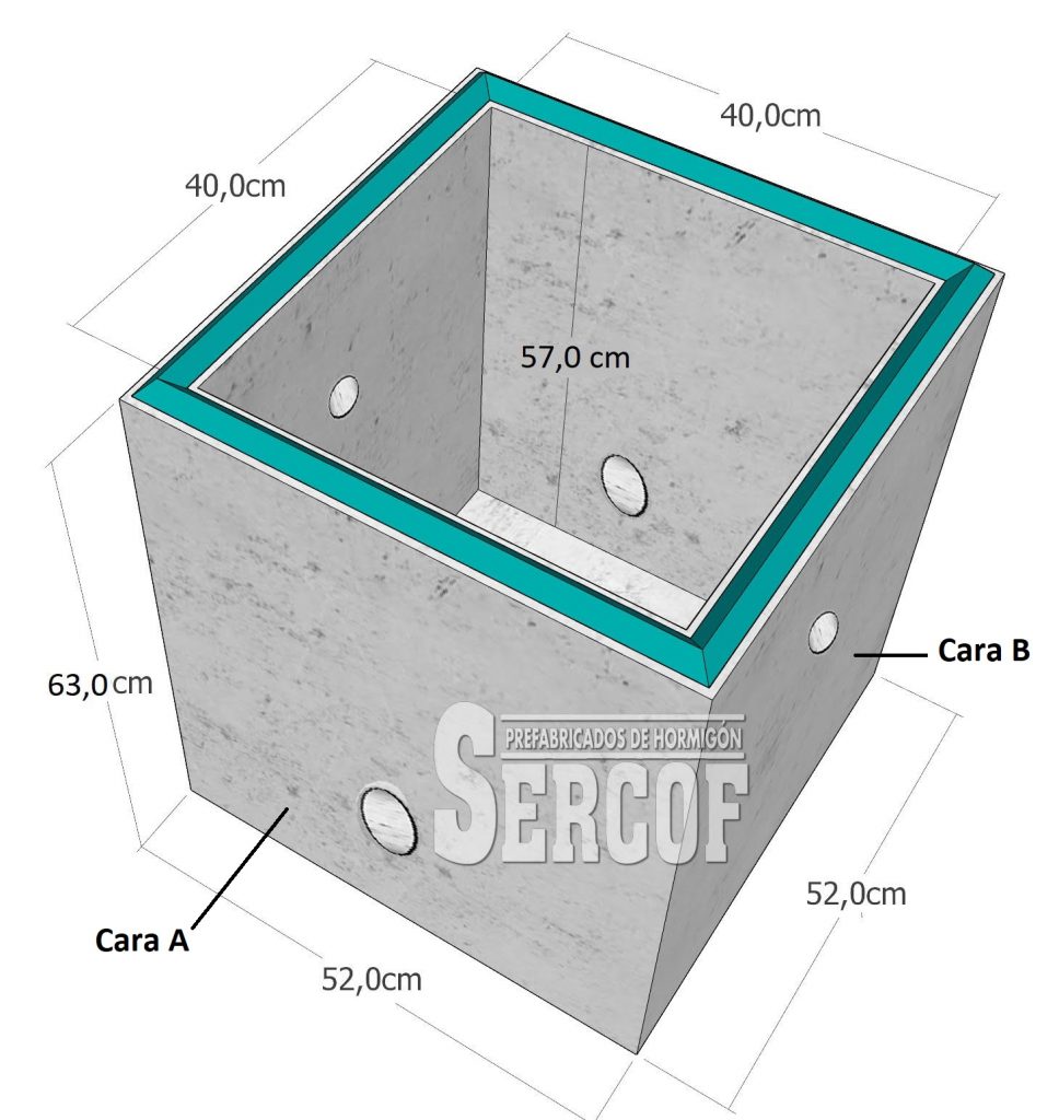 Sercof, Prefabricados de | CAMARAS Y TAPAS